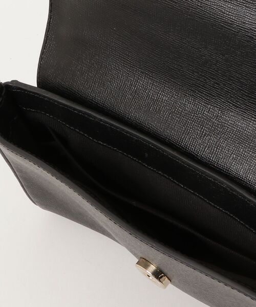 「FURLA」 ワンポイントショルダーバッグ - ブラック レディース_画像4