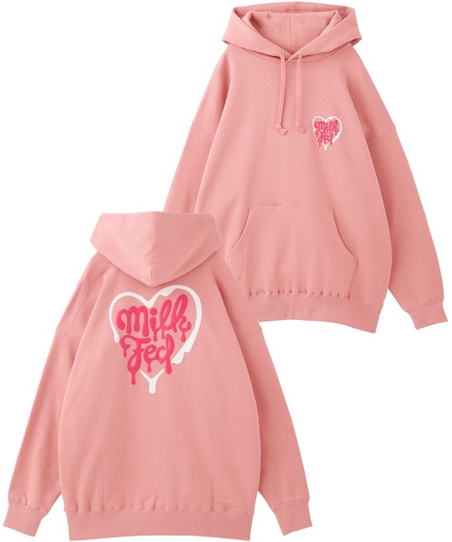 MILKFED.（ミルクフェド） プルオーバーパーカー ONE SIZE ピンク