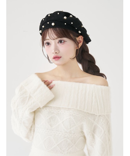 Darich(ダーリッチ) ニットワンピース - ホワイト レディース Darich(ダーリッチ) ニットワンピース - ホワイト レディース