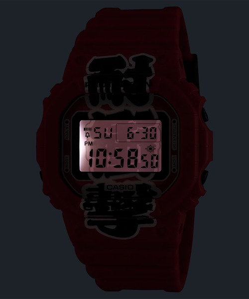 腕時計 G-SHOCK/ジーショック 腕時計 ”赤提灯” DW-5600AKA-4JR メンズ レディースの画像