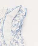 ベビー服 ロンパース 花柄フリル2WAYオールの詳細画像5