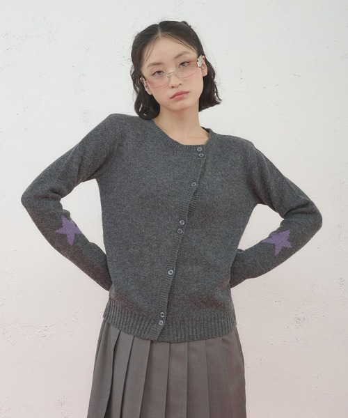 「FCMM」 カーディガン MEDIUM グレー レディース_画像6
