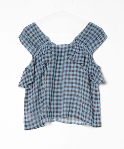 EMMEL REFINES（エメル リファインズ） ノースリーブブラウス FREE 