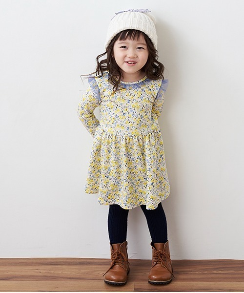 「sense of wonder」 「KIDS」長袖ワンピース 90cm ピンク キッズ_画像4