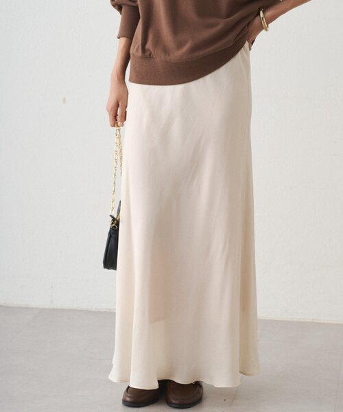「LOUNGEDRESS」 フレアスカート MEDIUM ブラウン レディース_画像7