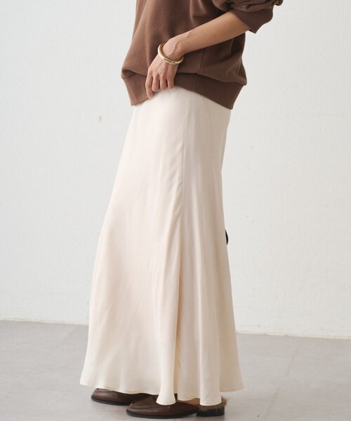 「LOUNGEDRESS」 フレアスカート MEDIUM ブラウン レディース_画像9