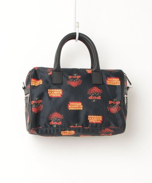 HYSTERIC GLAMOUR ボストンバッグ ブラック HYSTERIC GLAMOUR（ヒステリックグラマー） ボストンバッグ FREE