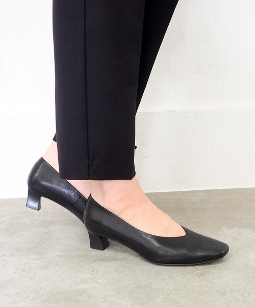 「cava cava」 パンプス 23.5cm シルバー レディース_画像9