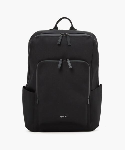 【YU☆】未使用品【agnes.b】アニエス・ベー　リュック　ナイロン　黒 agnes b.（アニエスベー） リュック FREE ブラック メンズ : ZOZOTOWN