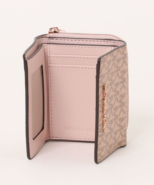 ❤︎ 新品 MICHAEL KORS マイケルコース 財布 折り財布 ライトピンク MICHAEL KORS（マイケルコース） 財布 FREE ピンク レディース