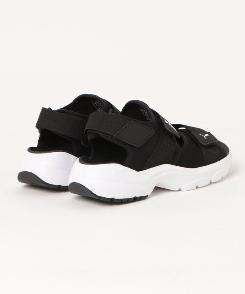 「PUMA」 サンダル 23.0cm ブラック メンズ_画像2
