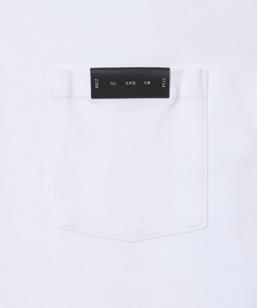 「CRIMIE」 長袖Tシャツ L ブラック×ホワイト メンズ_画像3