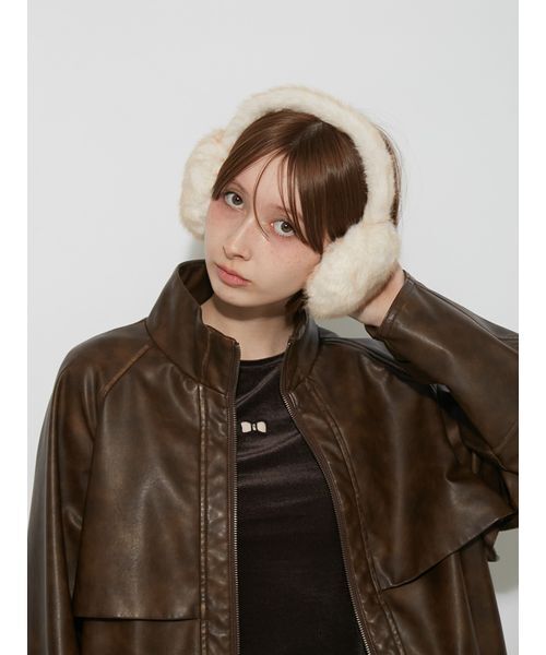 FURFUR（ファーファー） 耳当て イヤーマフ エコファーイヤーマフ