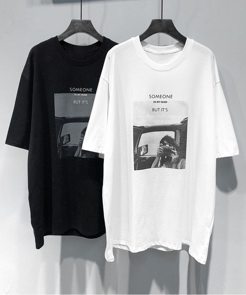 「JOHNNY WOLF」 半袖Tシャツ L ブラック メンズ_画像3