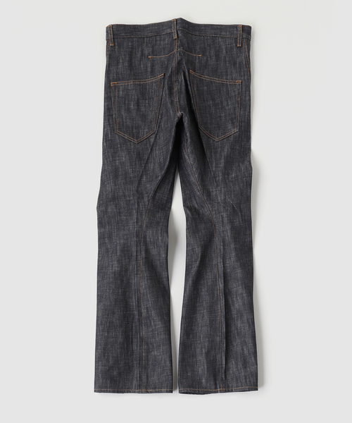 ネヴァーフォゲット NVRFRGT 3Dツイストデニムパンツ メンズ サイズ1 NVRFRGT（ネヴァーフォーゲット） ジーンズ 3D TWISTED JEANS INDIGO