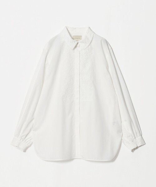 ユナイテッドアローズ/レースブラウス UNITED ARROWS（ユナイテッドアローズ） ブラウス シャツ エンブロイ