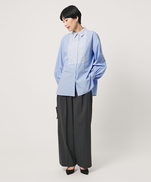 UNITED ARROWS（ユナイテッドアローズ） ブラウス シャツ エンブロイ