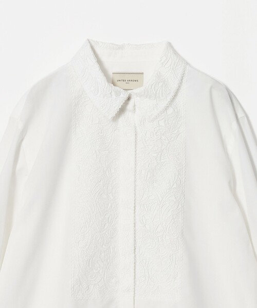 UNITED ARROWS（ユナイテッドアローズ） ブラウス シャツ エンブロイ