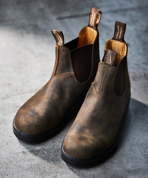 BLUNDSTONE レインシューズ 長靴 BS585 Side Gore Boots