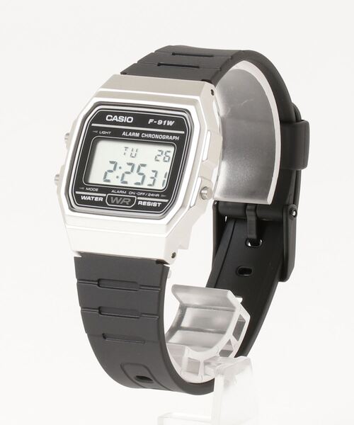 CASIO デジタル腕時計 ステンレススチール製 カシオ デジタル腕時計 ステンレス レトロ風モデル チープカシオ