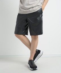 パンツ NULABEL ニューレーベル / LEATHER SHORTS フェイク