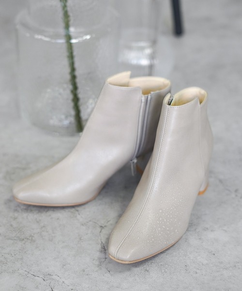 ブーツ 晴雨兼用 ショートブーツ レイン「日本製」 レディース