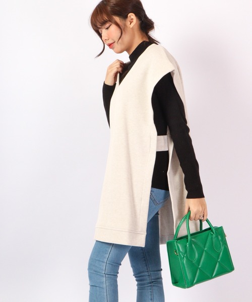 ベスト ジレ a.n.l フェイクウールテーラードジレ レディース ベスト ジレ A.N.L フェイクウール レディース : ZOZOTOWN Yahoo