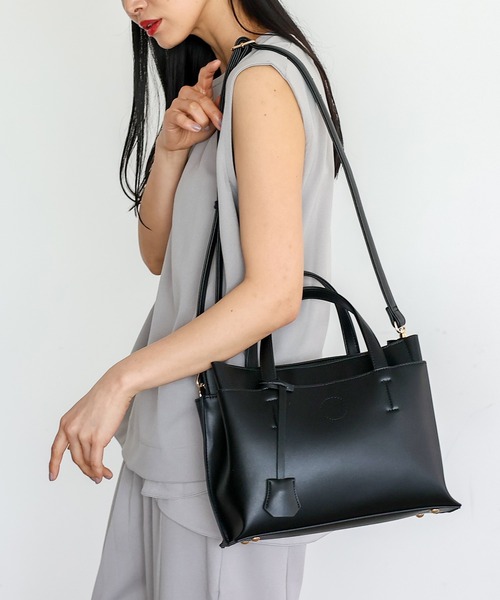 VitaFelice（ヴィータフェリーチェ） トートバッグ 2wayスクエアトート