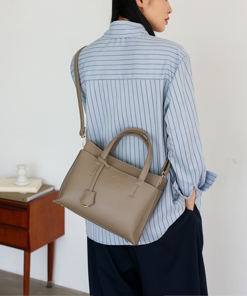 VitaFelice（ヴィータフェリーチェ） トートバッグ 2wayスクエアトート