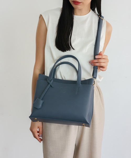 VitaFelice（ヴィータフェリーチェ） トートバッグ 2wayスクエアトート