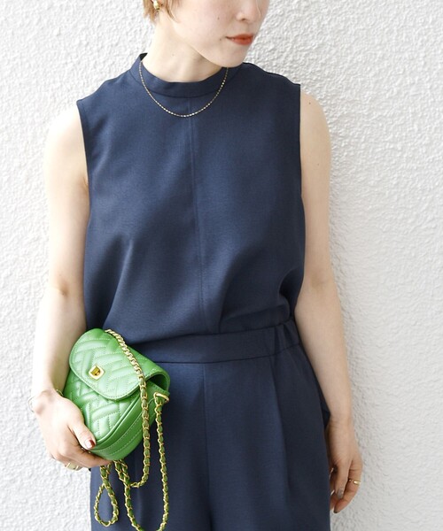 「SHIPS any」 ノースリーブブラウス ONE SIZE ブラック レディース SHIPS any 「SHIPS any」 ノースリーブブラウス ONE SIZE