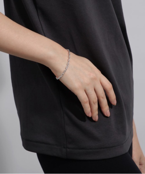LAH ブレスレット シルバー M レディース メンズ : ZOZOTOWN