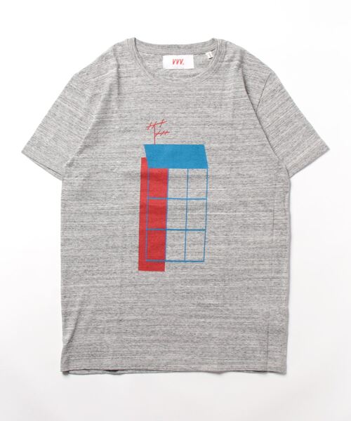 tシャツ 「Veni Vedi Vici」BUILDING TEE レディース メンズ Veni Vedi Vici tシャツ 「Veni Vici」BUILDING TEE レディース