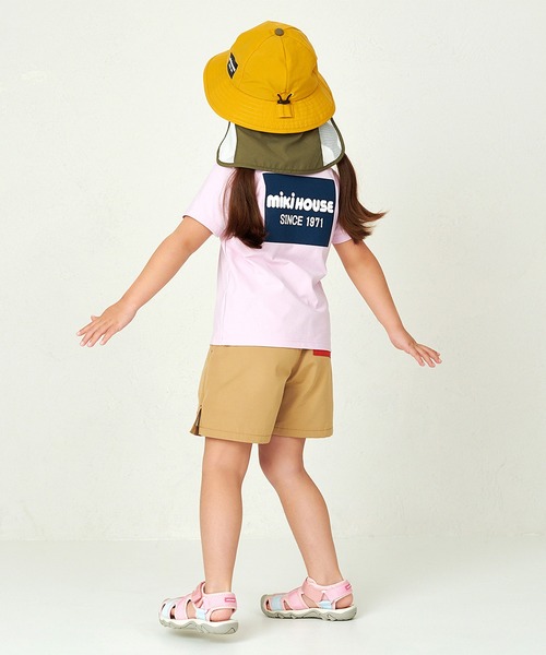 MIKI HOUSE（ミキハウス） tシャツ バックボックスロゴ半袖Tシャツ 