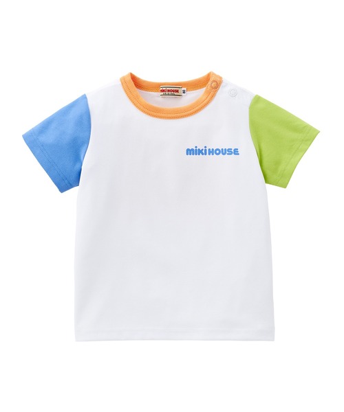 MIKI HOUSE（ミキハウス） tシャツ バックボックスロゴ半袖Tシャツ 