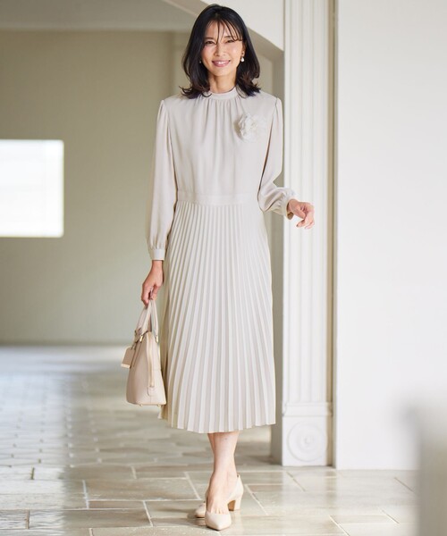 23区 ワンピース 「洗える」クリスタルアムンゼン : ZOZOTOWN