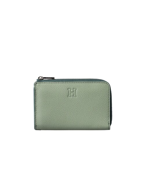 チャーリー　ヒロフ　ピウメノ　ミニ財布　美品 HIROFU（ヒロフ） 財布 「ピウメノ」ミニ財布 レザー コンパクト