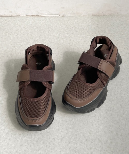 Shoes in Closet（シュークロ） スニーカー 軽量厚底 ボリュームソール
