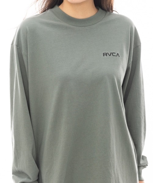 RVCA tシャツ レディース FAKE LS ロングスリーブTシャツ