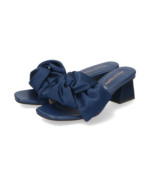 ビッグリボンクリップミュール CALNAMUR サンダル BIG RIBBON CLIP MULE/ビッグリボンクリップ