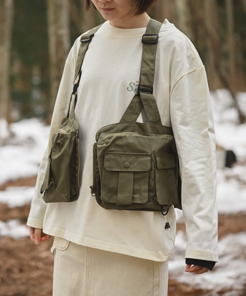 S'more ベスト ジレ Big pocket fishing vest ( ビッグポケット