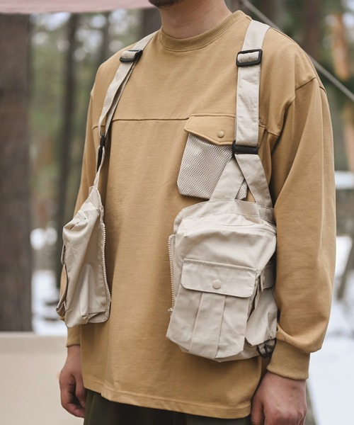 S'more ベスト ジレ Big pocket fishing vest ( ビッグポケット