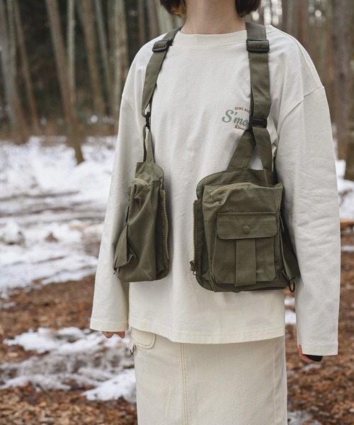 S'more ベスト ジレ Big pocket fishing vest ( ビッグポケット