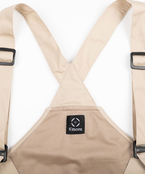 S'more ベスト ジレ Big pocket fishing vest ( ビッグポケット