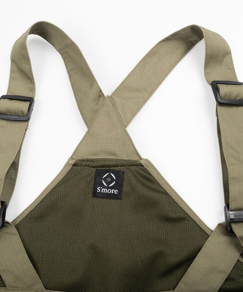 【イギリス製】WORKHOUSE ENGLAND ベスト ジレ サンド カーキ S'more ベスト ジレ Big pocket fishing vest ( ビッグポケット