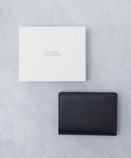 SLOW 財布 スロウ / waprolux-Lzip wallet Lsize カーフスキンスマート