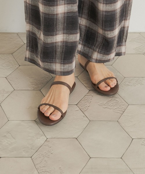 URBAN RESEARCH DOORS サンダル ダブルストラップサンダル