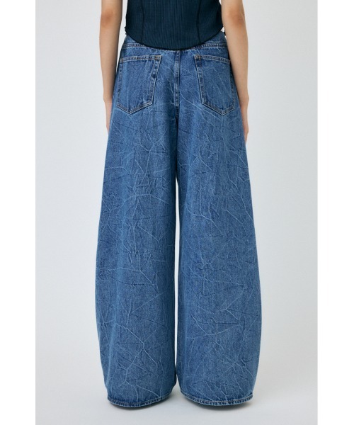 MOUSSY（マウジー） ジーンズ デニム デニムパンツ WAVY TUCK BAGGY