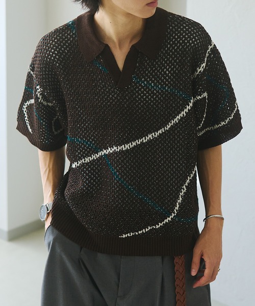 Peserico メッシュ編み Vネックセーター 40 Peserico メッシュ編み Vネックセーター 40 - メルカリ