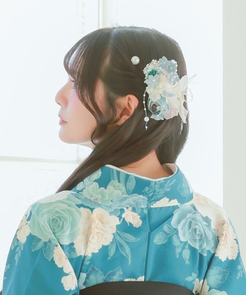 Retica（レティカ） 成人式 浴衣 ヘアアクセサリー 髪飾り パールピン
